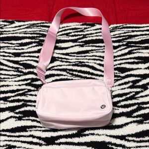 Lululemon Athletica Light Pink Crossbody Bag